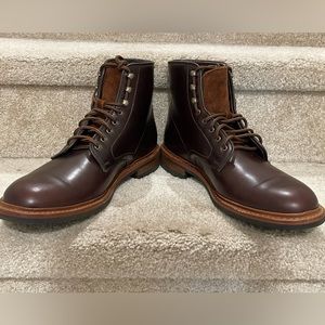 Allen Edmonds Higgins Mill Boots Size 10 B